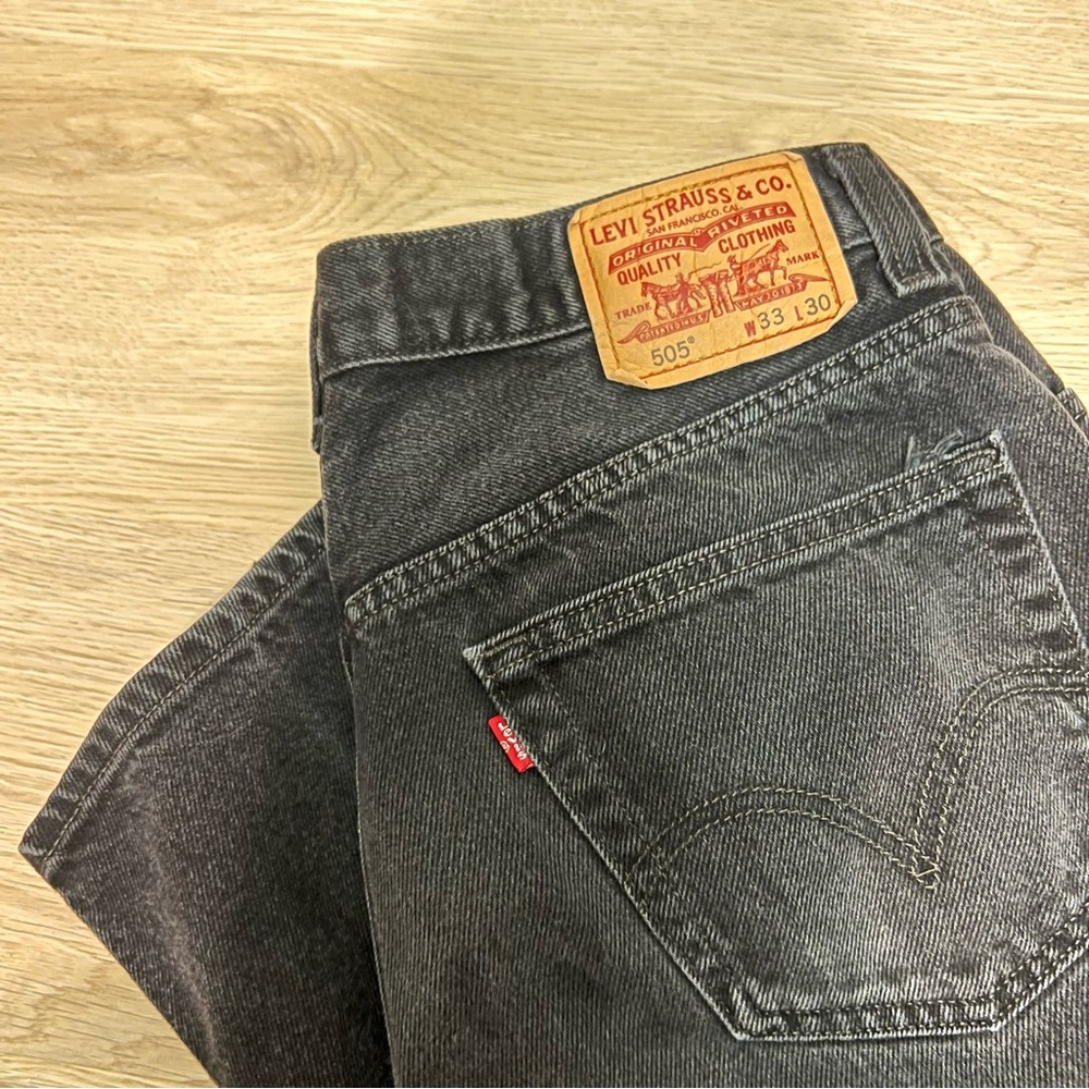 Levi’s 505 Black W33 L30 Unisex